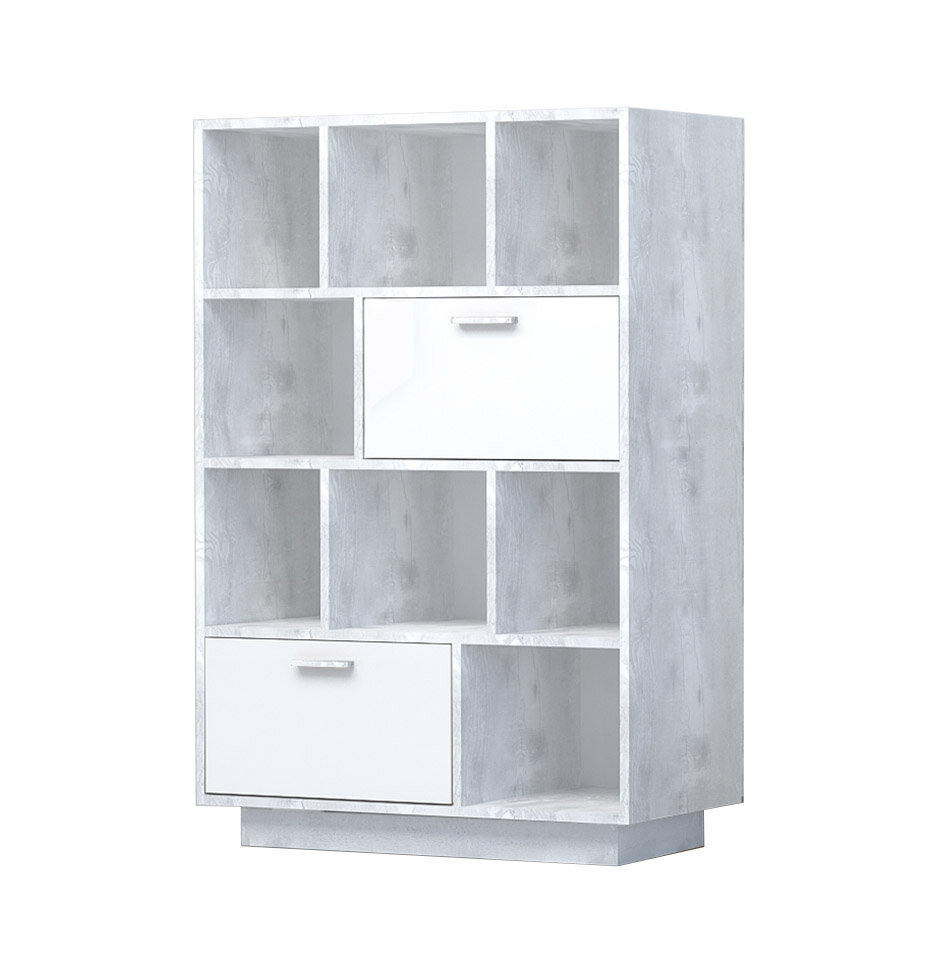 Комод с 2мя ящиками на цоколе К-1 ЭГО, бетон 