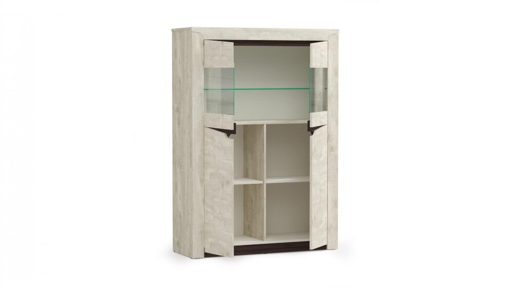 Шкаф комбинированный 33.15 Лючия, Бетон пайн 