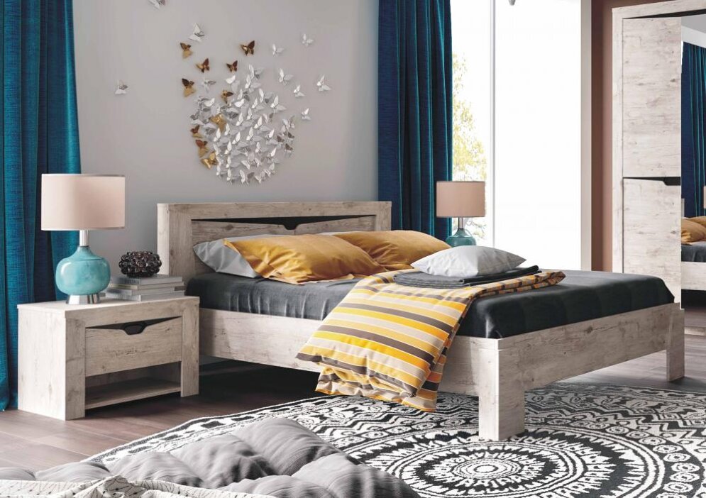 Тумба прикроватная Соренто, дуб Бонифаций 