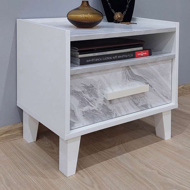 Тумба прикроватная 41 Айрис, Статуарио 