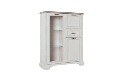 Шкаф с витриной 1V2D1S MONAKO