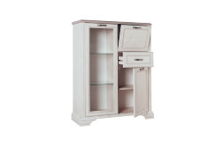 Шкаф с витриной 1V2D1S MONAKO