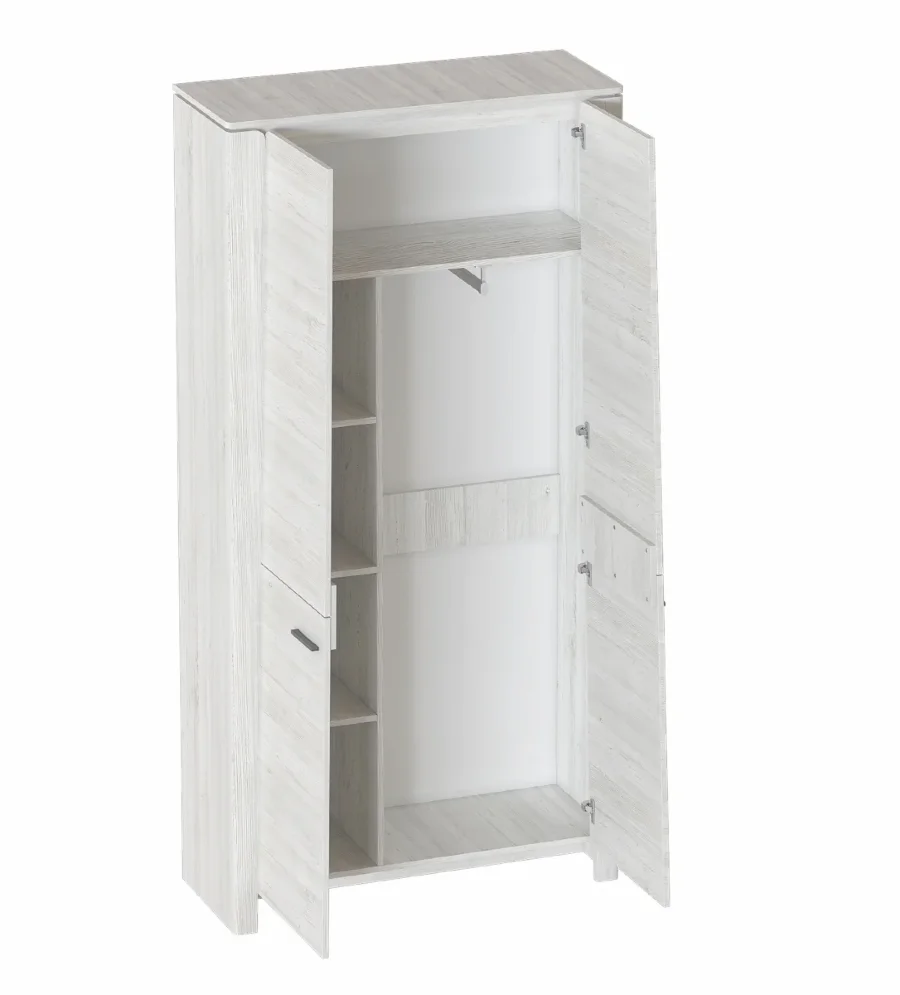 Шкаф двухдверный Мальта, Дуб винтерберг (гостиная) 