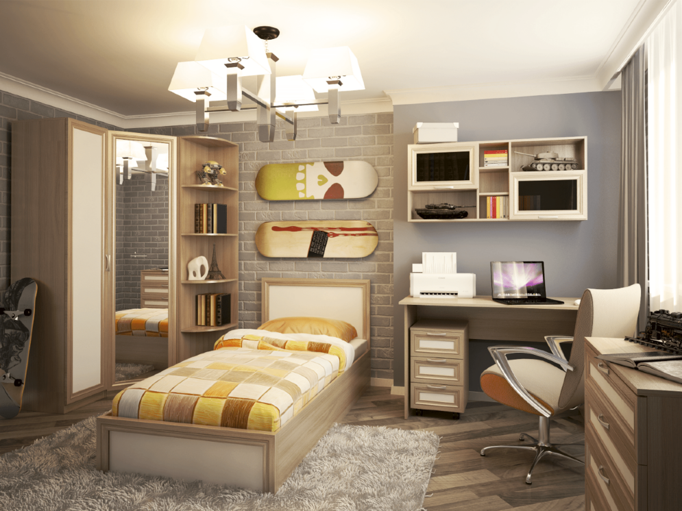 Модульная детская Остин 3 