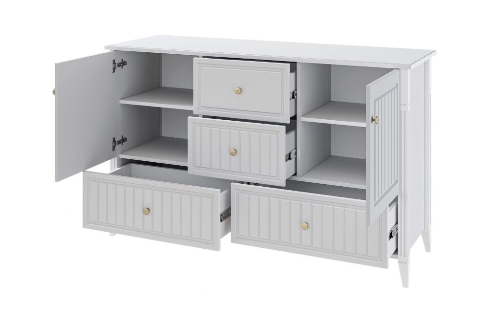 Комод 2 двери, 4 ящика Мэгги 