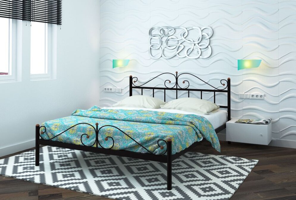 Кровать металлическая Диана Plus 