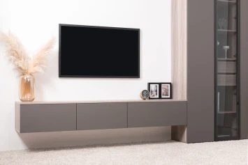 Тумба под ТВ 16.54.01 Роквуд, Графит