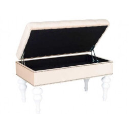 Пуф Classic-04, с откидной крышкой бирюзовый