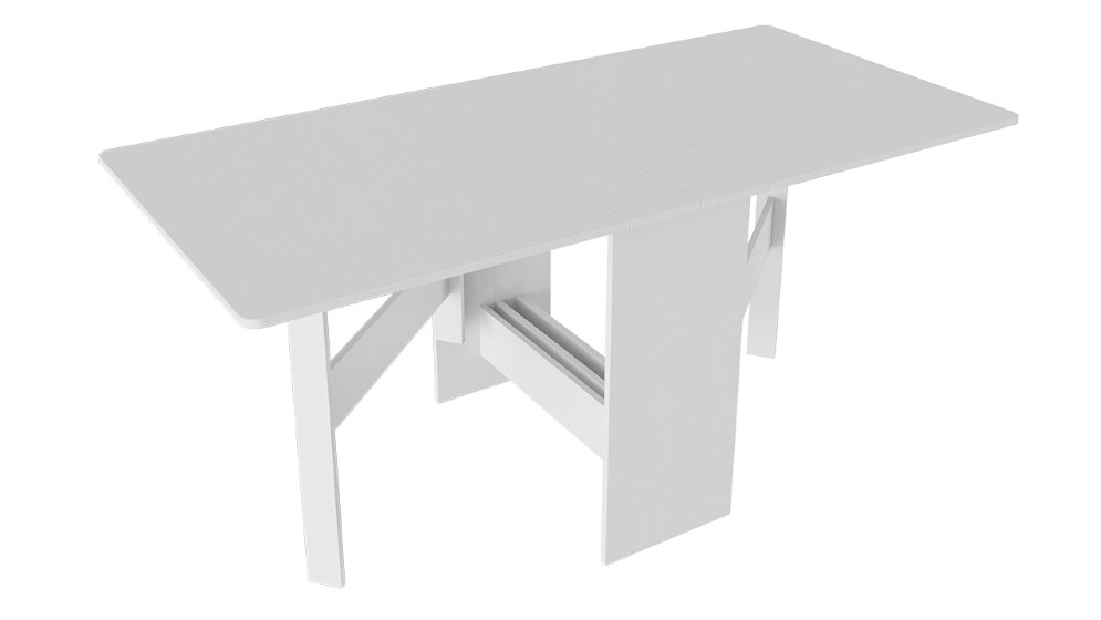 Стол-книжка, тип 2 (белый) 