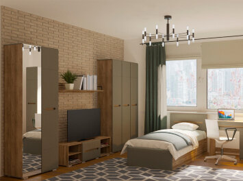 Подростковая комната Наоми, графит