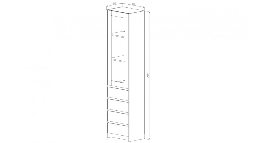 Буфет Бостон, Анкор светлый 