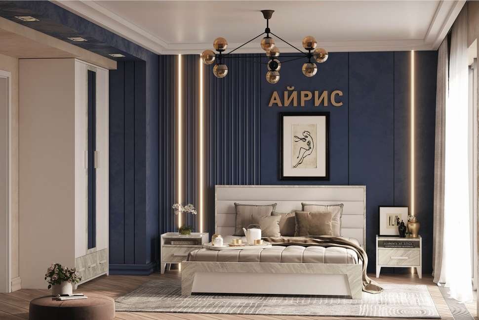 Кровать Люкс Айрис, Статуарио 