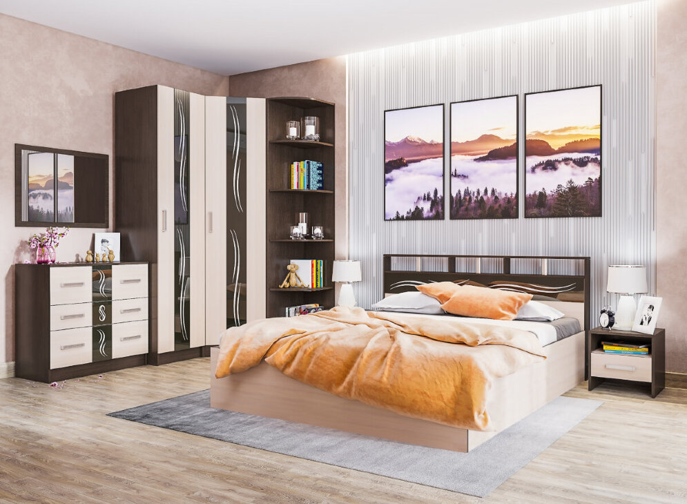Спальня модульная Эрика 2 