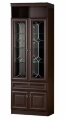 Шкаф для книг Инна 611, Денвер темный 