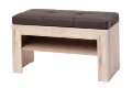 Тумба открытая с подушкой Соренто, дуб Бонифаций 