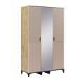 Шкаф 3-створчатый Дюна с зеркалом 