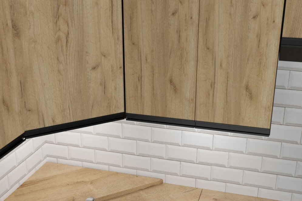 Кухонный угловой гарнитур Адажио оптима, 180х240 см  