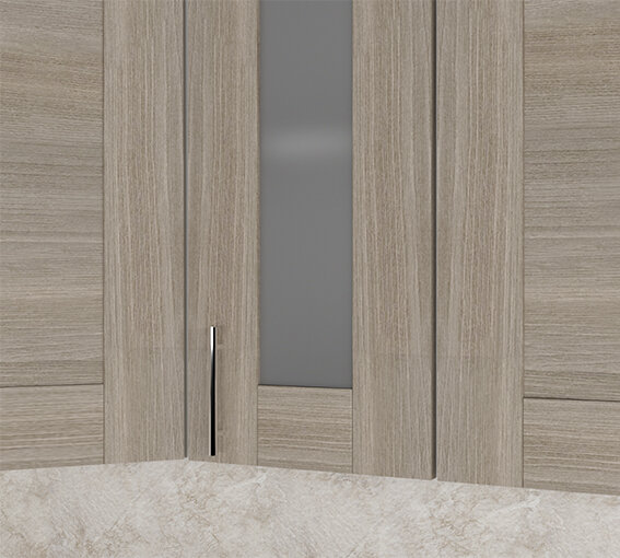 Кухонный гарнитур Лира прайм, 130х210 см 