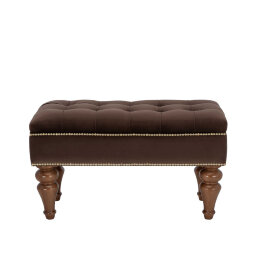 Пуф Classic-04 с откидной крышкой, коричневый