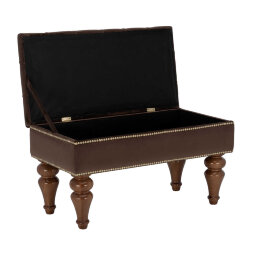 Пуф Classic-04 с откидной крышкой, коричневый