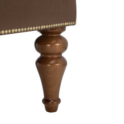 Пуф Classic-04 с откидной крышкой, коричневый