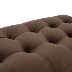 Пуф Classic-04 с откидной крышкой, коричневый