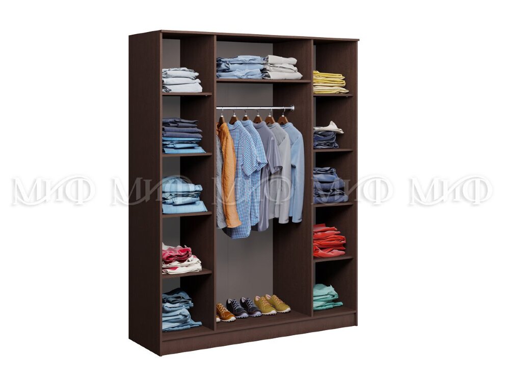 Шкаф для одежды 4 двери Фиеста  