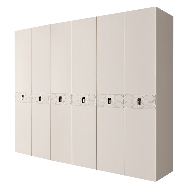 Шкаф 6 дверей БМШ2/6(Fa) (без зеркал) Bogemia Farfalle 