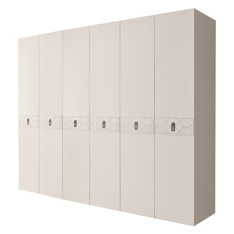 Шкаф 6 дверей БМШ2/6(Fa) (без зеркал) Bogemia Farfalle 