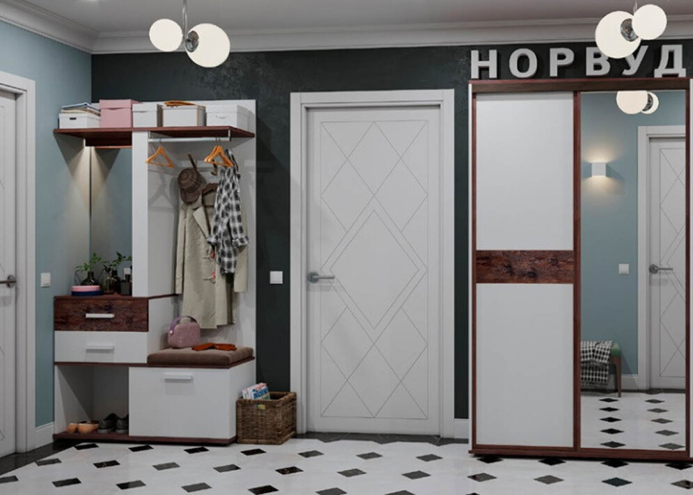 Шкаф-купе 303 Норвуд 