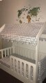 Детская кровать-домик белый  