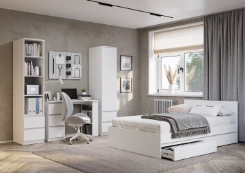 Модульная детская Симпл, Белый