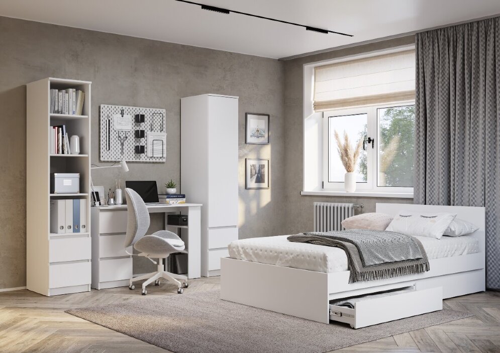 Модульная детская Симпл, Белый 