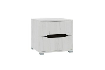 Тумба прикроватная Вега, Крафт белый