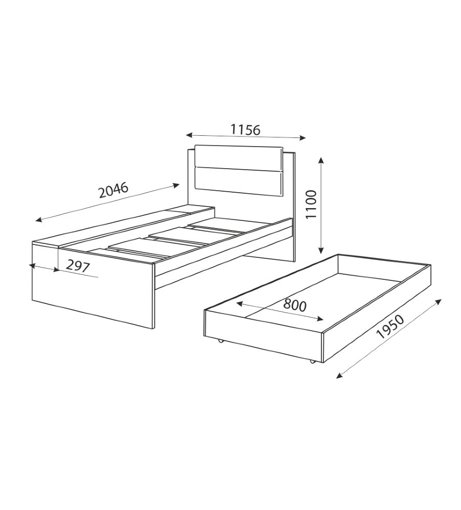 Кровать Дуглас 