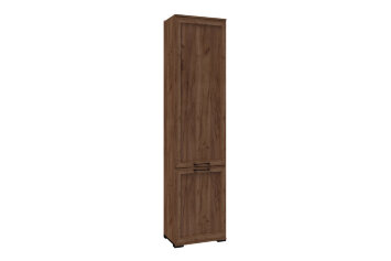 Пенал платяной с выдвижной штангой СП-2 София, Дуб Крафт Табачный