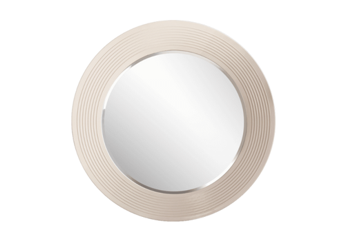 Зеркало круглое слоновая кость РМ/02(s) 