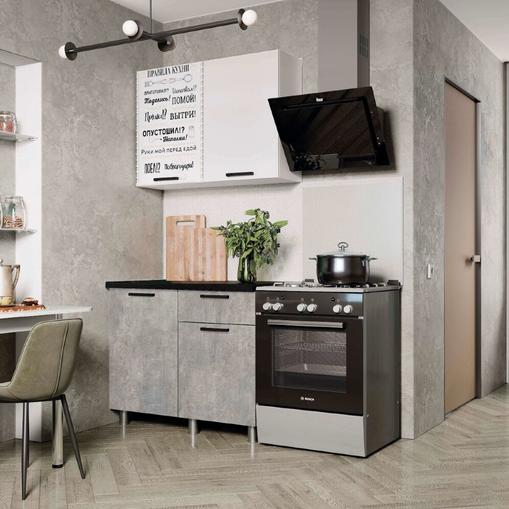 Кухня Ева, Правила дома (100 см) 