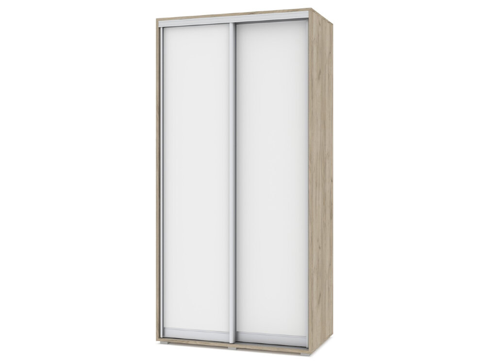 Шкаф-купе Оливия, Серый дуб/Белый 