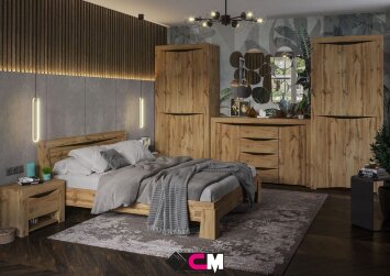 Шкаф 2х-створчатый Паола