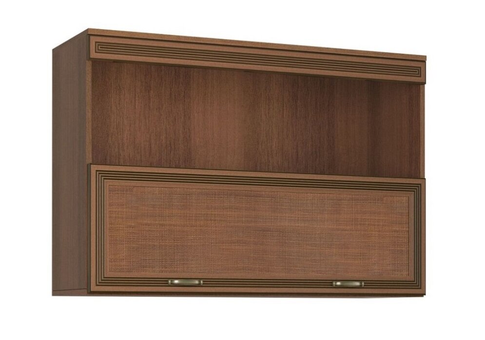 Полка навесная Ливорно ЛН-3, орех донской 