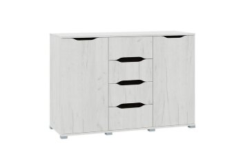 Комод 1200 Вега, Крафт белый