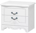 Тумба прикроватная Лотос, Белый 