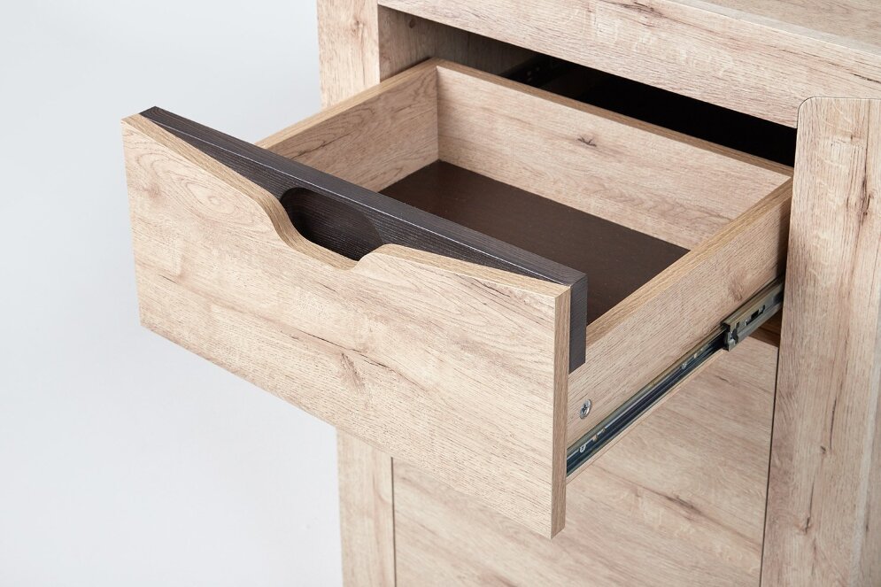 Тумба с дверцей и ящиком Соренто, дуб Бонифаций 