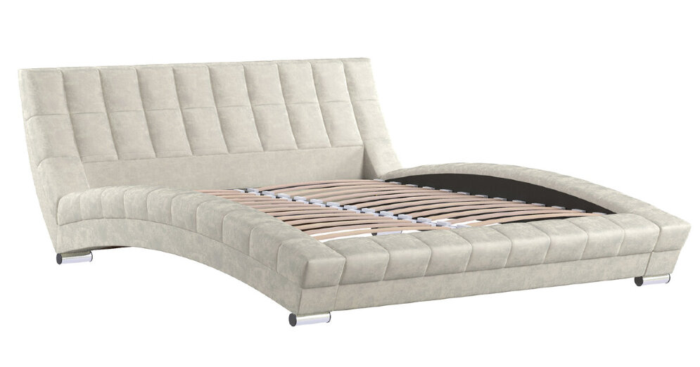 Интерьерная кровать Оливия, велюр 