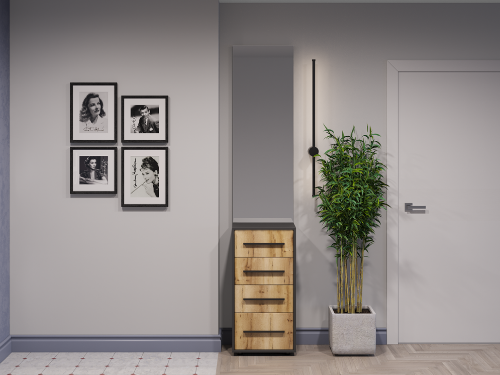 Тумба с зеркалом Аэлита 