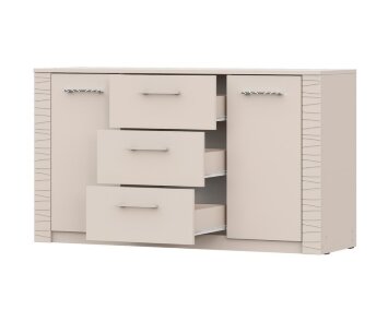 Комод 3 ящика, 2 двери Калипсо