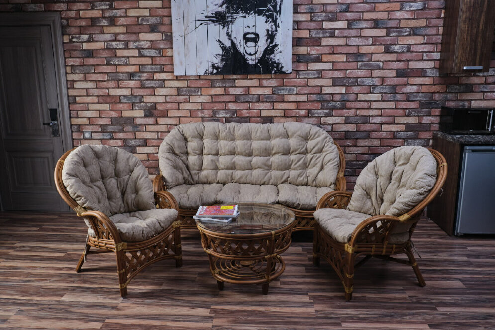 Комплект Черчилль с 3х местным диваном  