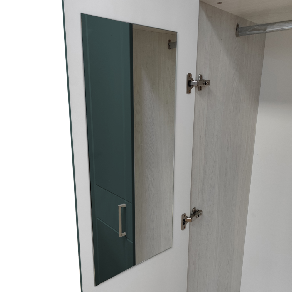 Шкаф 2-х дверный Андрэа, Анкор светлый/Авокадо 