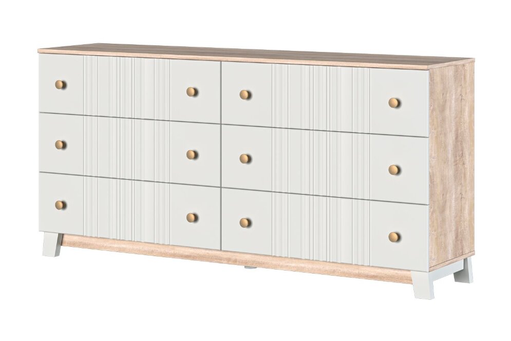Комод 6 ящиков Ланзетти 